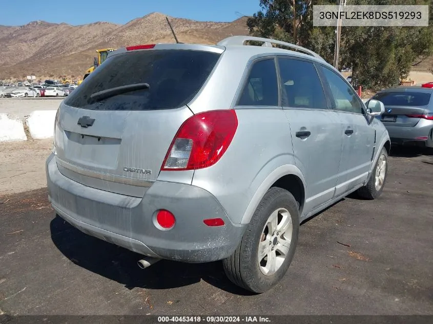 2013 Chevrolet Captiva Sport 2Ls VIN: 3GNFL2EK8DS519293 Lot: 40453418