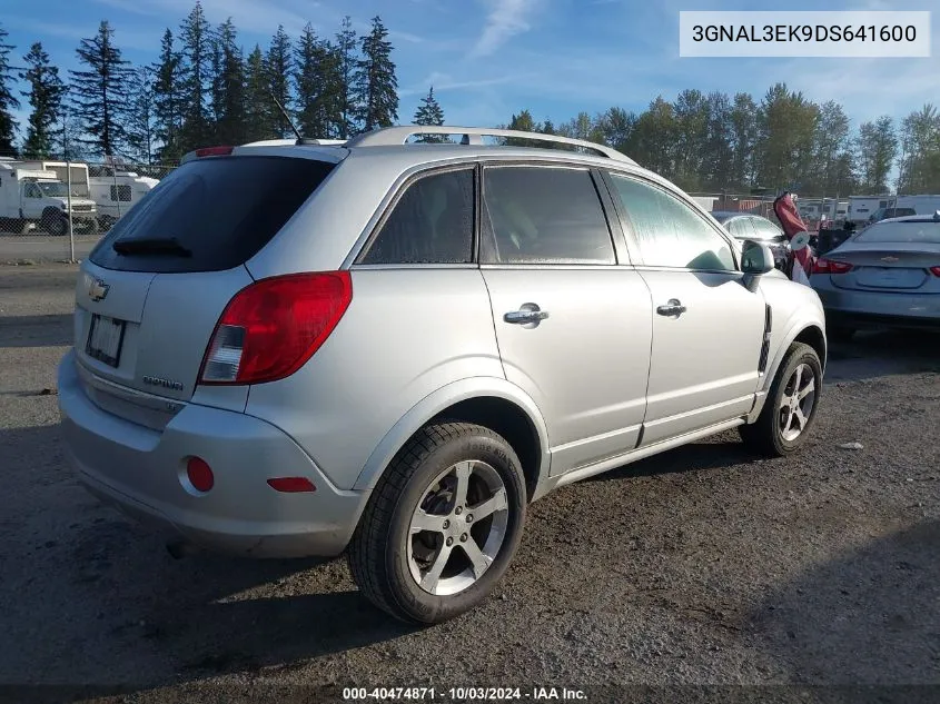 2013 Chevrolet Captiva Sport Lt VIN: 3GNAL3EK9DS641600 Lot: 40474871