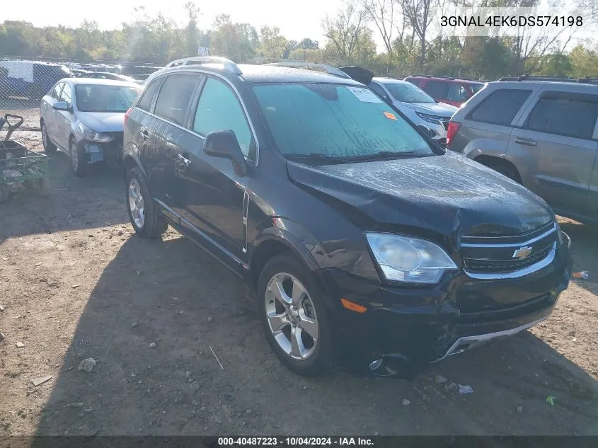 2013 Chevrolet Captiva Sport Ltz VIN: 3GNAL4EK6DS574198 Lot: 40487223