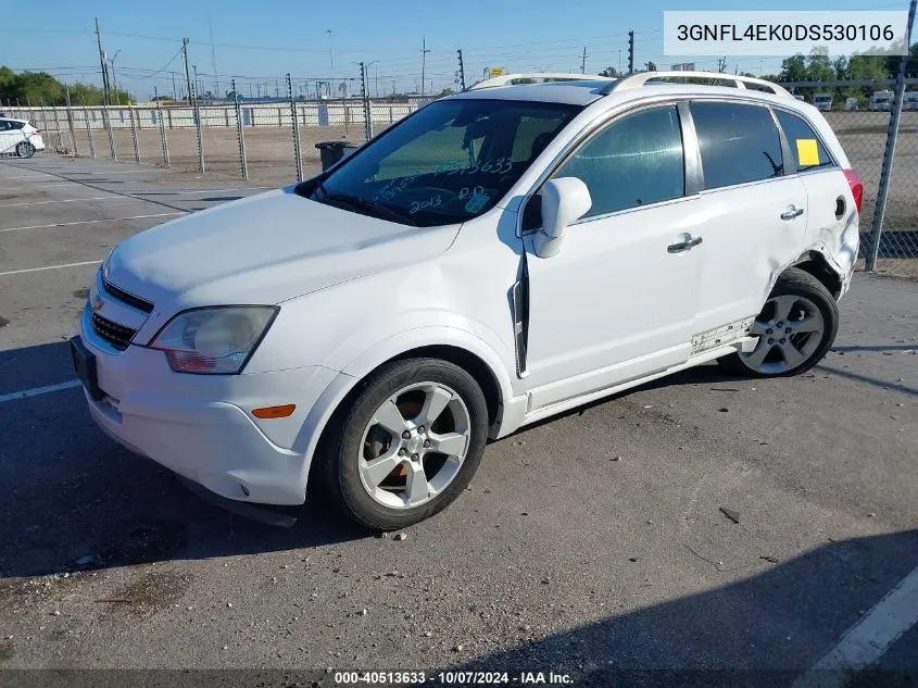 2013 Chevrolet Captiva Sport Ltz VIN: 3GNFL4EK0DS530106 Lot: 40513633