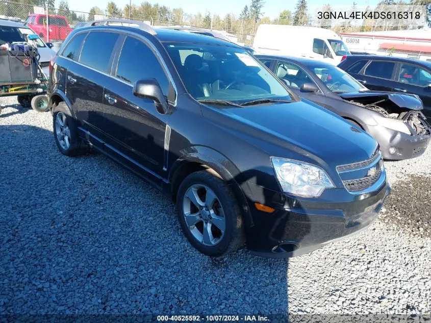 2013 Chevrolet Captiva Sport Ltz VIN: 3GNAL4EK4DS616318 Lot: 40525592