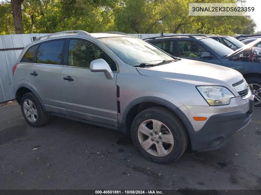 2013 Chevrolet Captiva Sport 2Ls VIN: 3GNAL2EK3DS623359 Lot: 40551891