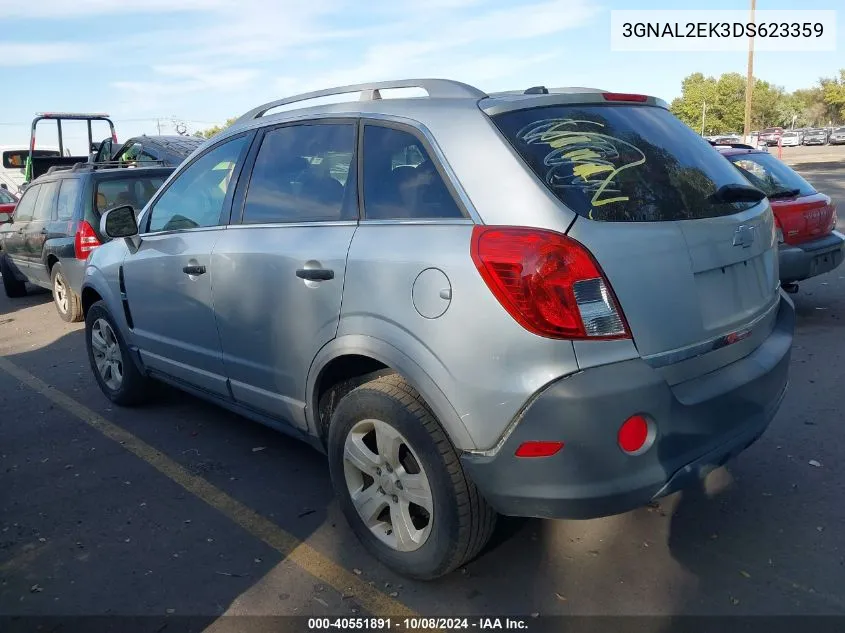 2013 Chevrolet Captiva Sport 2Ls VIN: 3GNAL2EK3DS623359 Lot: 40551891