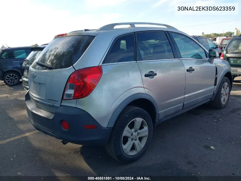 2013 Chevrolet Captiva Sport 2Ls VIN: 3GNAL2EK3DS623359 Lot: 40551891