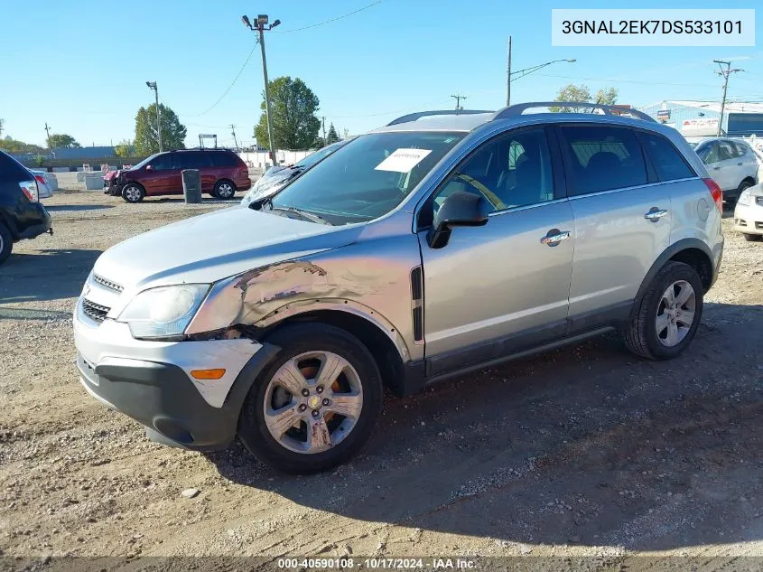 2013 Chevrolet Captiva Sport 2Ls VIN: 3GNAL2EK7DS533101 Lot: 40590108