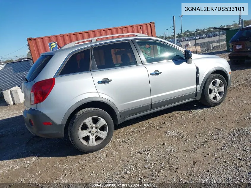 2013 Chevrolet Captiva Sport 2Ls VIN: 3GNAL2EK7DS533101 Lot: 40590108