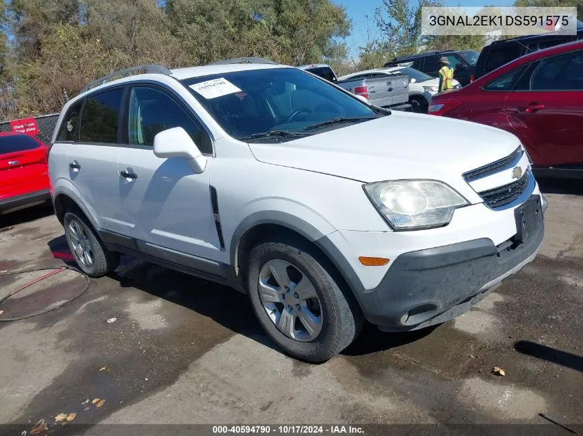 2013 Chevrolet Captiva Sport 2Ls VIN: 3GNAL2EK1DS591575 Lot: 40594790