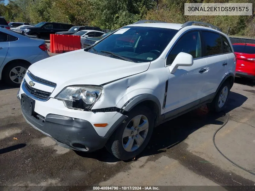 2013 Chevrolet Captiva Sport 2Ls VIN: 3GNAL2EK1DS591575 Lot: 40594790