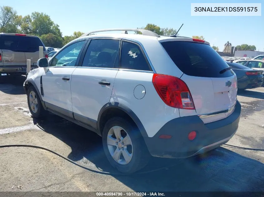 2013 Chevrolet Captiva Sport 2Ls VIN: 3GNAL2EK1DS591575 Lot: 40594790