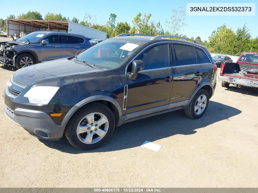 2013 Chevrolet Captiva Sport 2Ls VIN: 3GNAL2EK2DS532373 Lot: 40606170