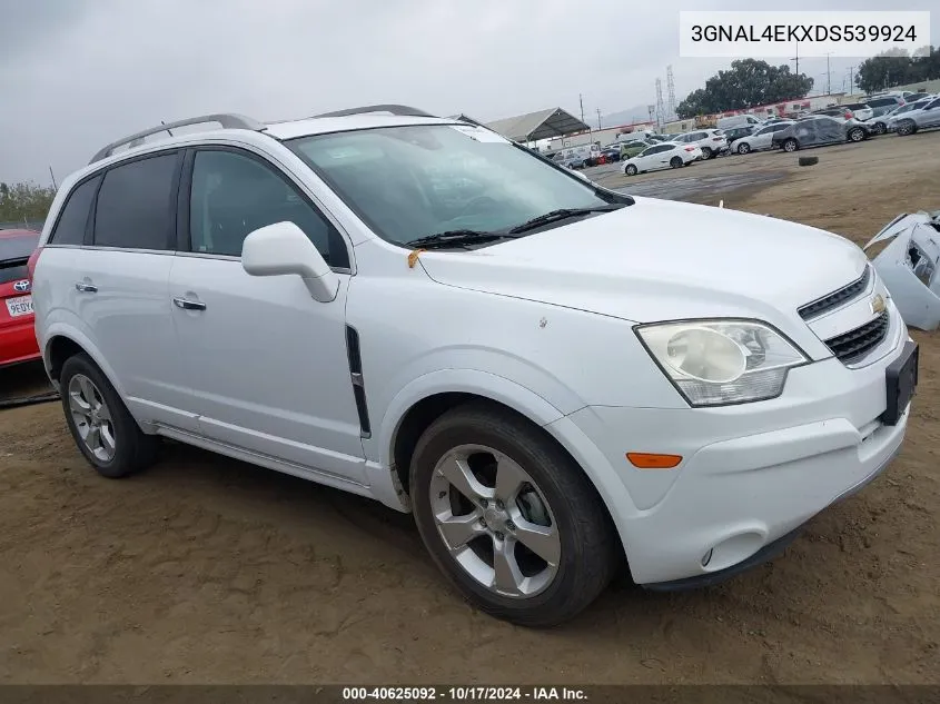 2013 Chevrolet Captiva Sport Ltz VIN: 3GNAL4EKXDS539924 Lot: 40625092