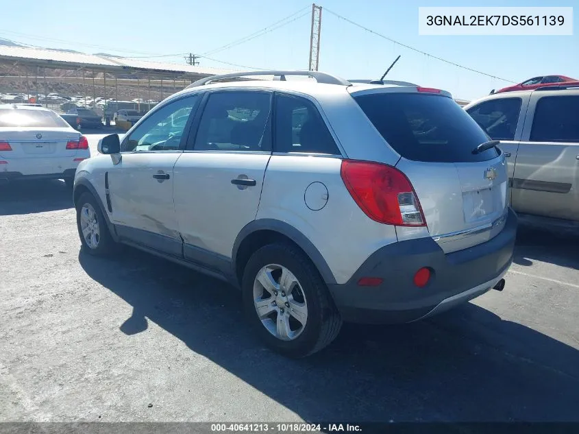 2013 Chevrolet Captiva Sport 2Ls VIN: 3GNAL2EK7DS561139 Lot: 40641213