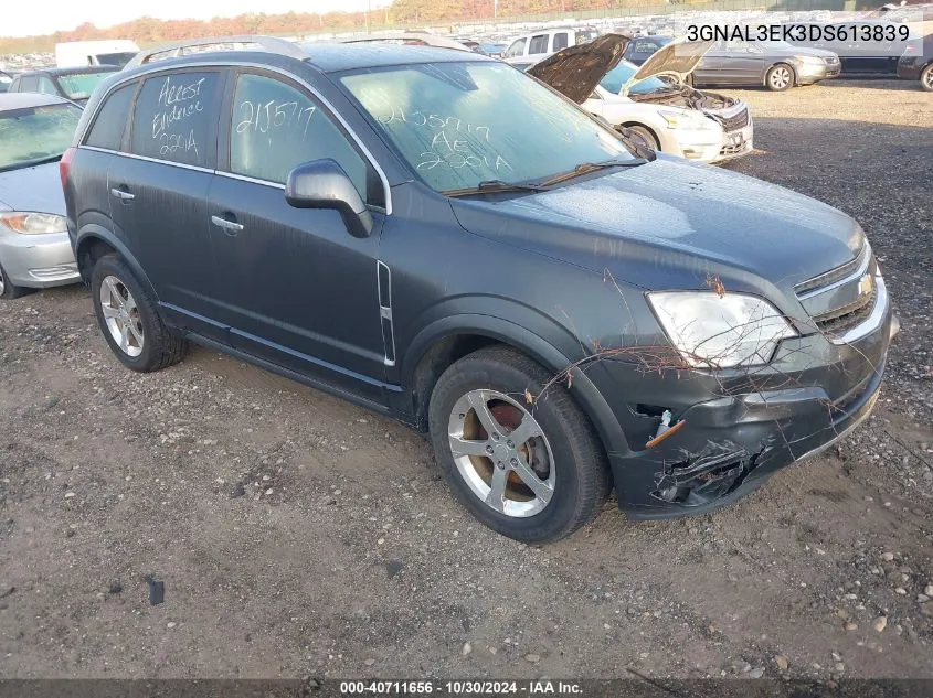 2013 Chevrolet Captiva Sport Lt VIN: 3GNAL3EK3DS613839 Lot: 40711656