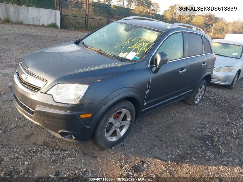 2013 Chevrolet Captiva Sport Lt VIN: 3GNAL3EK3DS613839 Lot: 40711656