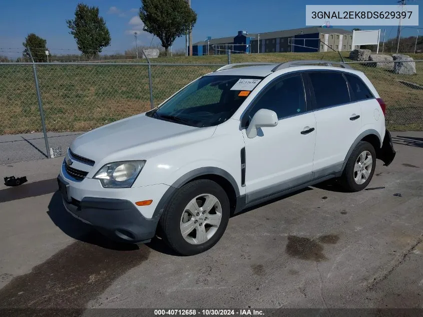 2013 Chevrolet Captiva Sport 2Ls VIN: 3GNAL2EK8DS629397 Lot: 40712658