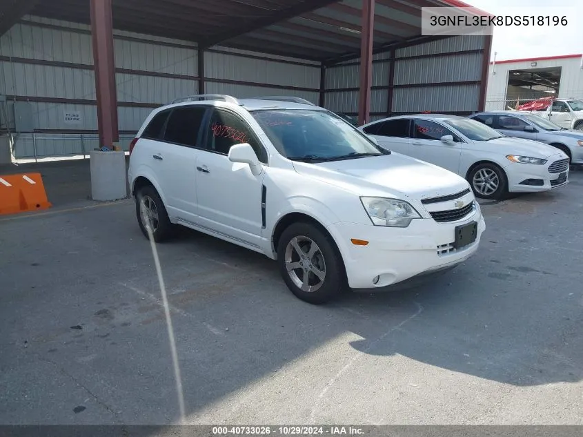 2013 Chevrolet Captiva Sport Lt VIN: 3GNFL3EK8DS518196 Lot: 40733026