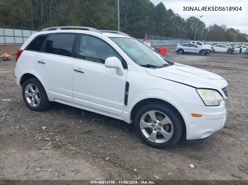 2013 Chevrolet Captiva Sport Ltz VIN: 3GNAL4EK5DS618904 Lot: 40813749