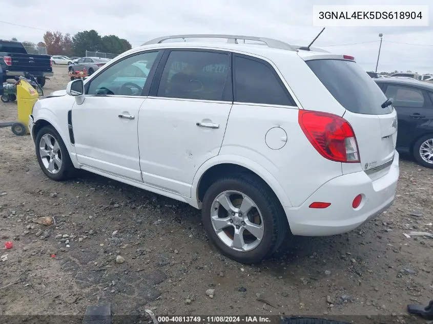 2013 Chevrolet Captiva Sport Ltz VIN: 3GNAL4EK5DS618904 Lot: 40813749