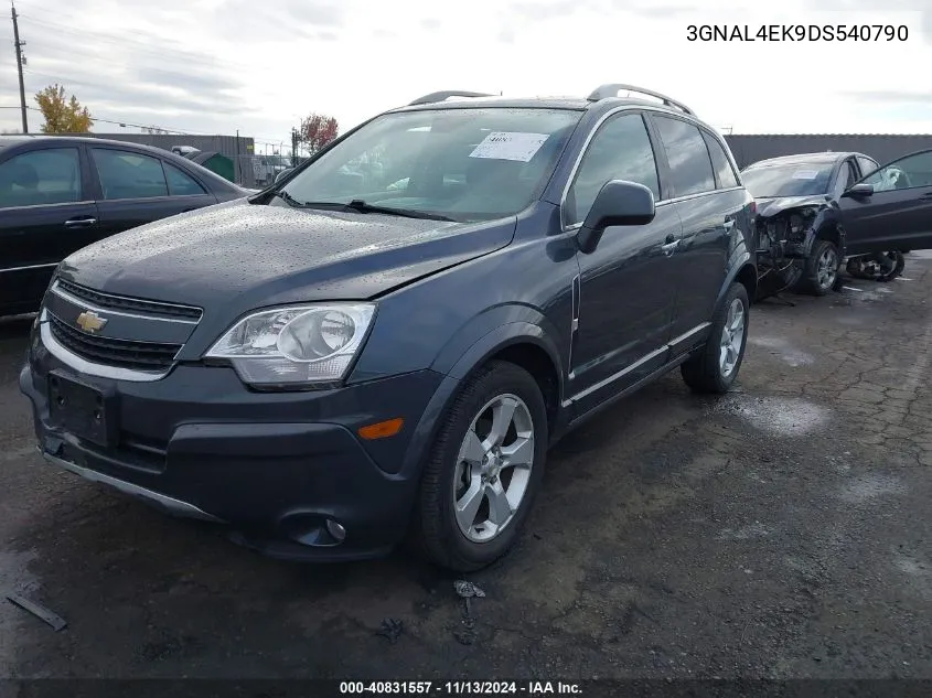 2013 Chevrolet Captiva Sport Ltz VIN: 3GNAL4EK9DS540790 Lot: 40831557