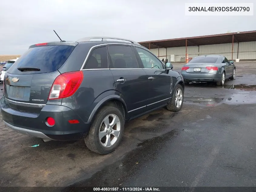 2013 Chevrolet Captiva Sport Ltz VIN: 3GNAL4EK9DS540790 Lot: 40831557