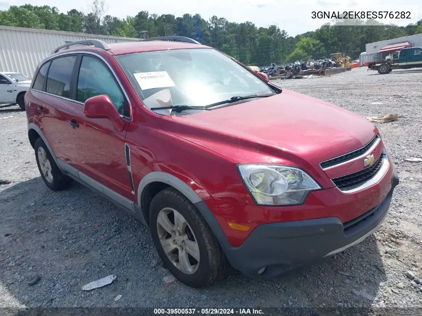 2014 Chevrolet Captiva Sport 2Ls VIN: 3GNAL2EK8ES576282 Lot: 39500537