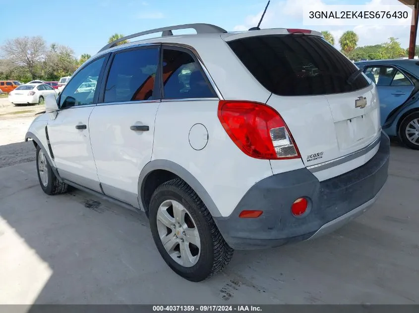 3GNAL2EK4ES676430 2014 Chevrolet Captiva Sport 2Ls