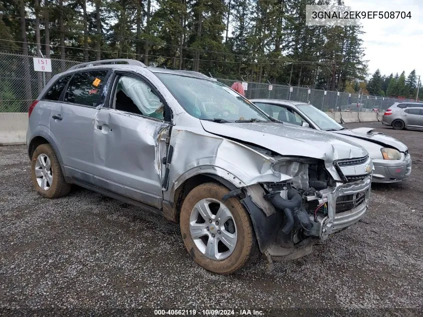 2014 Chevrolet Captiva Sport 2Ls VIN: 3GNAL2EK9EF508704 Lot: 40562119