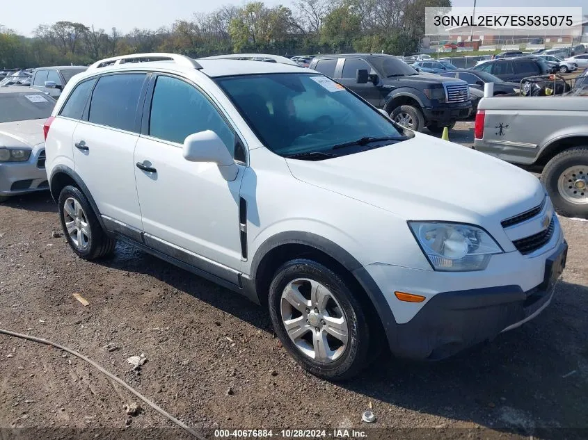 2014 Chevrolet Captiva Sport 2Ls VIN: 3GNAL2EK7ES535075 Lot: 40676884