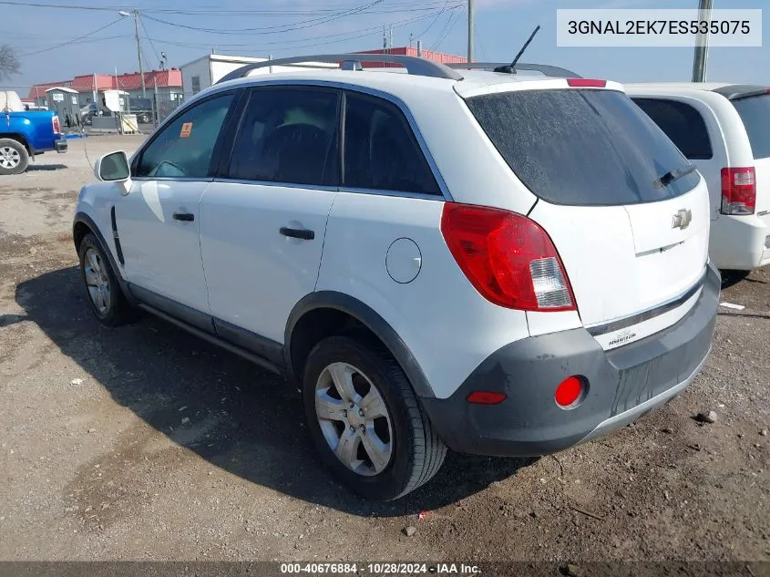 2014 Chevrolet Captiva Sport 2Ls VIN: 3GNAL2EK7ES535075 Lot: 40676884