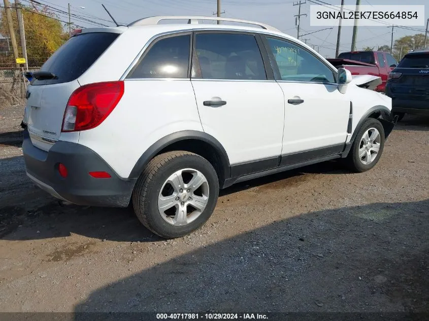 2014 Chevrolet Captiva Sport 2Ls VIN: 3GNAL2EK7ES664854 Lot: 40717981