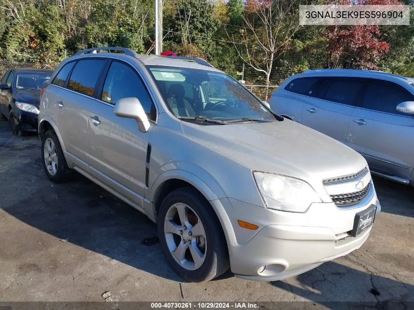 3GNAL3EK9ES596904 2014 Chevrolet Captiva Sport Lt