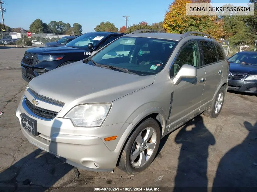 3GNAL3EK9ES596904 2014 Chevrolet Captiva Sport Lt