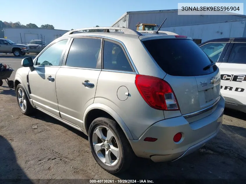 3GNAL3EK9ES596904 2014 Chevrolet Captiva Sport Lt