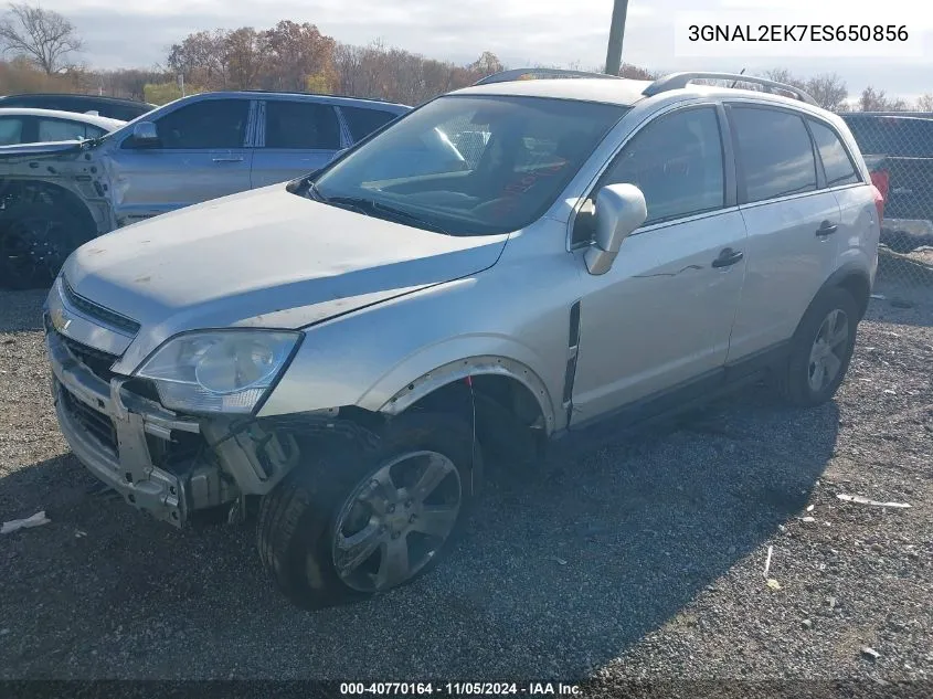 2014 Chevrolet Captiva Sport 2Ls VIN: 3GNAL2EK7ES650856 Lot: 40770164