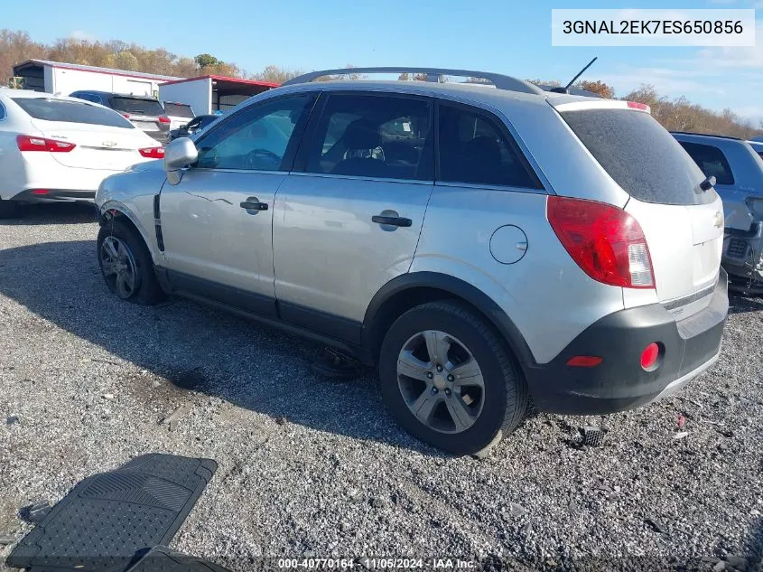 2014 Chevrolet Captiva Sport 2Ls VIN: 3GNAL2EK7ES650856 Lot: 40770164