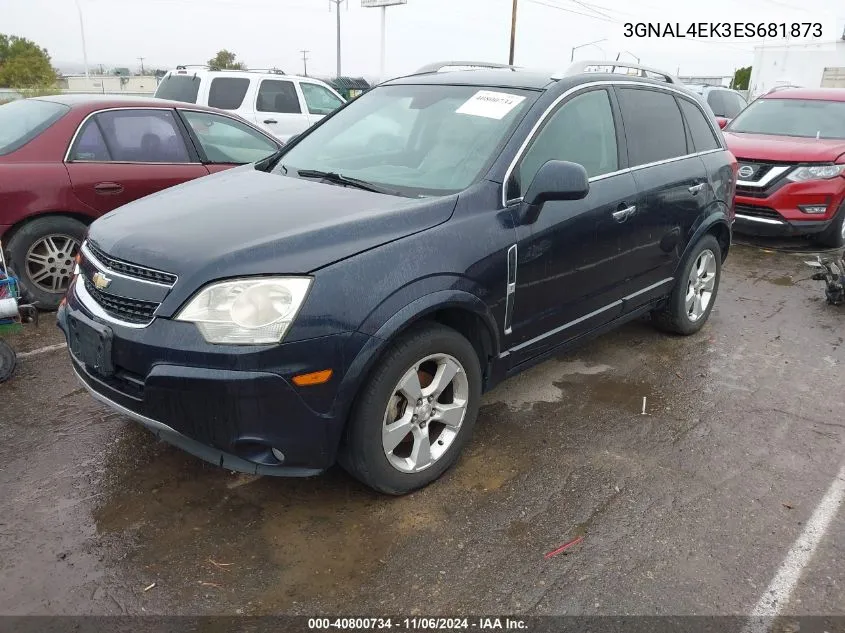 3GNAL4EK3ES681873 2014 Chevrolet Captiva Sport Ltz