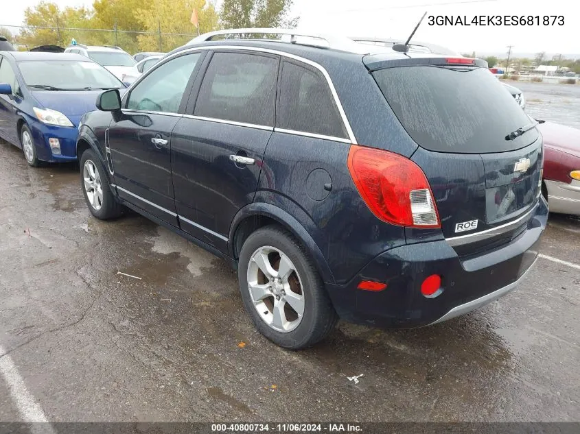 3GNAL4EK3ES681873 2014 Chevrolet Captiva Sport Ltz