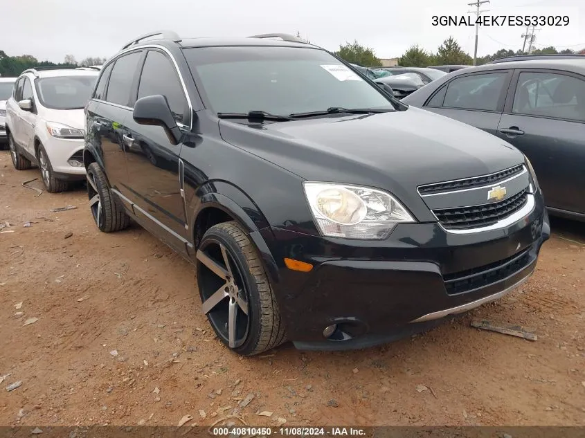 2014 Chevrolet Captiva Sport Ltz VIN: 3GNAL4EK7ES533029 Lot: 40810450