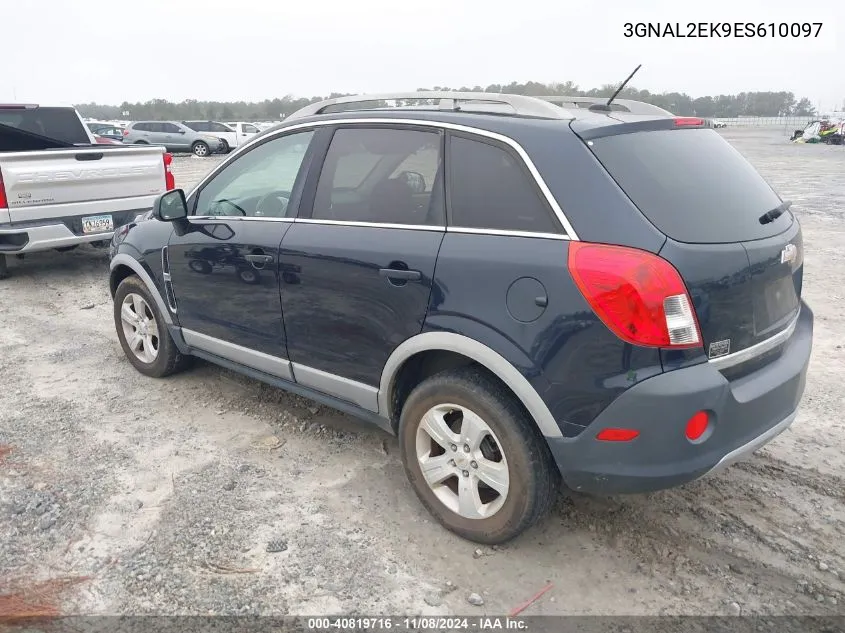 3GNAL2EK9ES610097 2014 Chevrolet Captiva Sport 2Ls