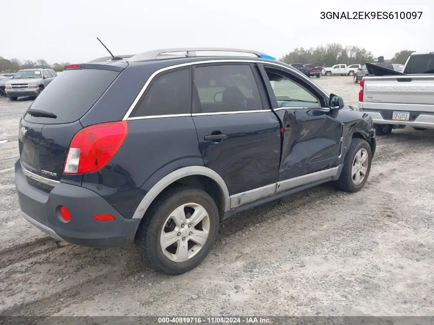 3GNAL2EK9ES610097 2014 Chevrolet Captiva Sport 2Ls