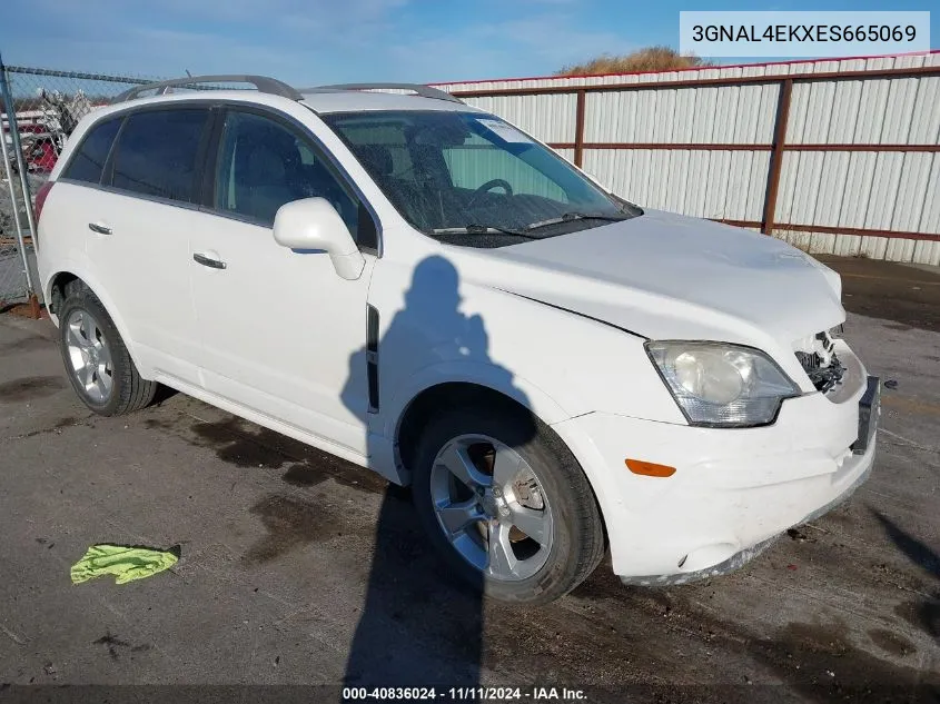 2014 Chevrolet Captiva Sport Ltz VIN: 3GNAL4EKXES665069 Lot: 40836024