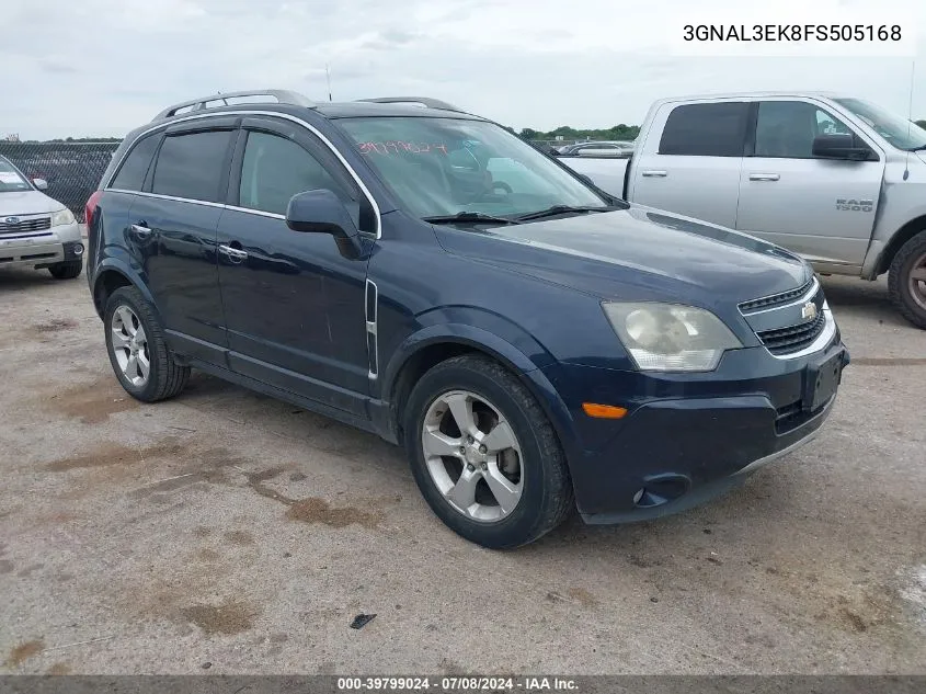 2015 Chevrolet Captiva Sport Lt VIN: 3GNAL3EK8FS505168 Lot: 39799024