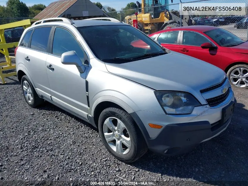 2015 Chevrolet Captiva Sport 2Ls VIN: 3GNAL2EK4FS506408 Lot: 40516633