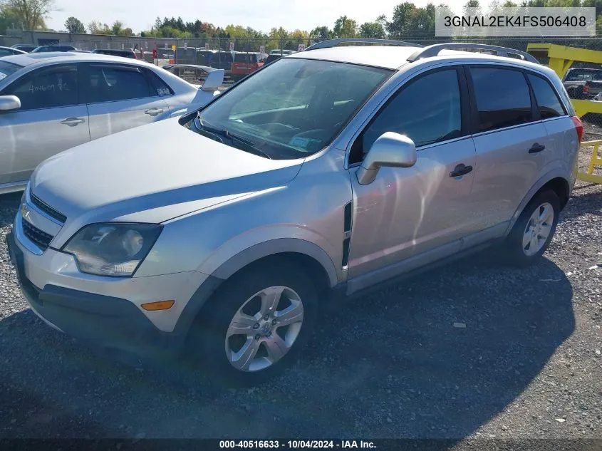 2015 Chevrolet Captiva Sport 2Ls VIN: 3GNAL2EK4FS506408 Lot: 40516633