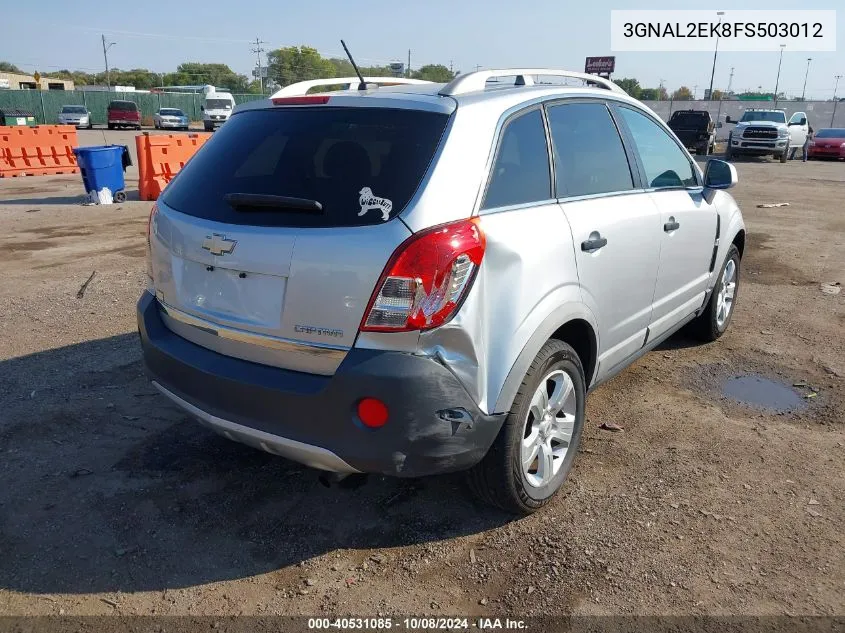 2015 Chevrolet Captiva Sport 2Ls VIN: 3GNAL2EK8FS503012 Lot: 40531085