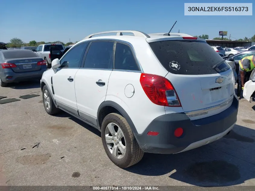 2015 Chevrolet Captiva Sport 2Ls VIN: 3GNAL2EK6FS516373 Lot: 40577314