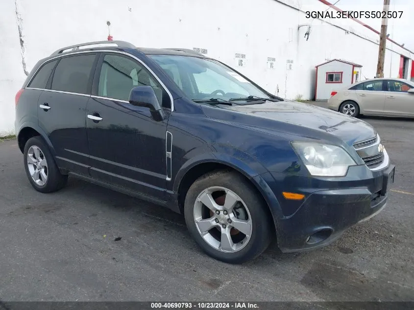 2015 Chevrolet Captiva Sport Lt VIN: 3GNAL3EK0FS502507 Lot: 40690793