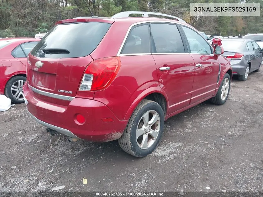 2015 Chevrolet Captiva Sport Lt VIN: 3GNAL3EK9FS529169 Lot: 40762735