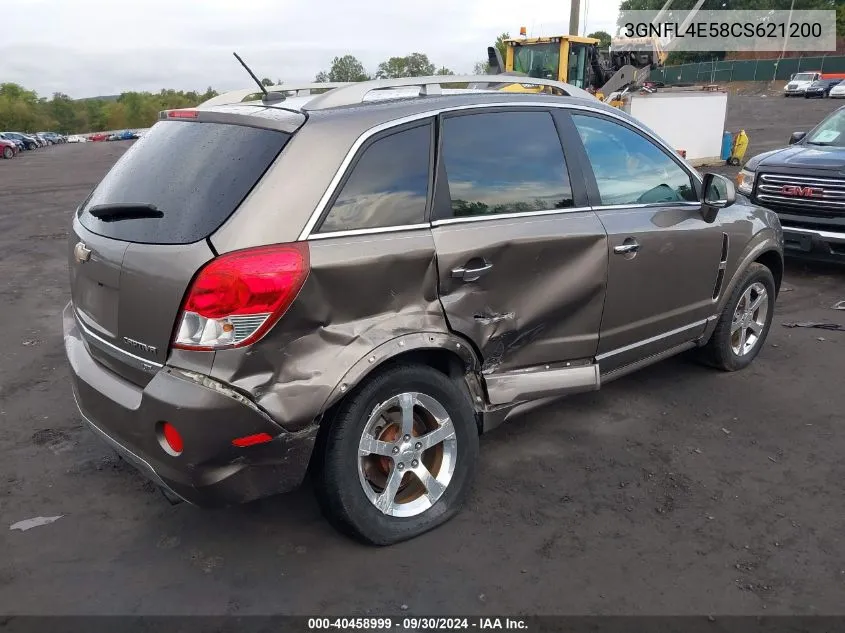 2012 Chevrolet Captiva Sport/Ltz VIN: 3GNFL4E58CS621200 Lot: 40458999