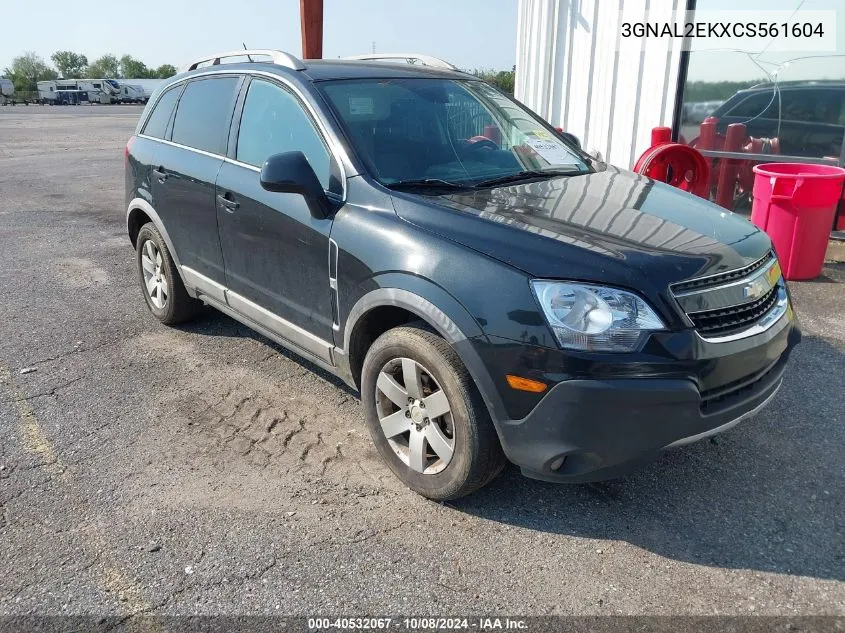 2012 Chevrolet Captiva Sport/Ls VIN: 3GNAL2EKXCS561604 Lot: 40532067